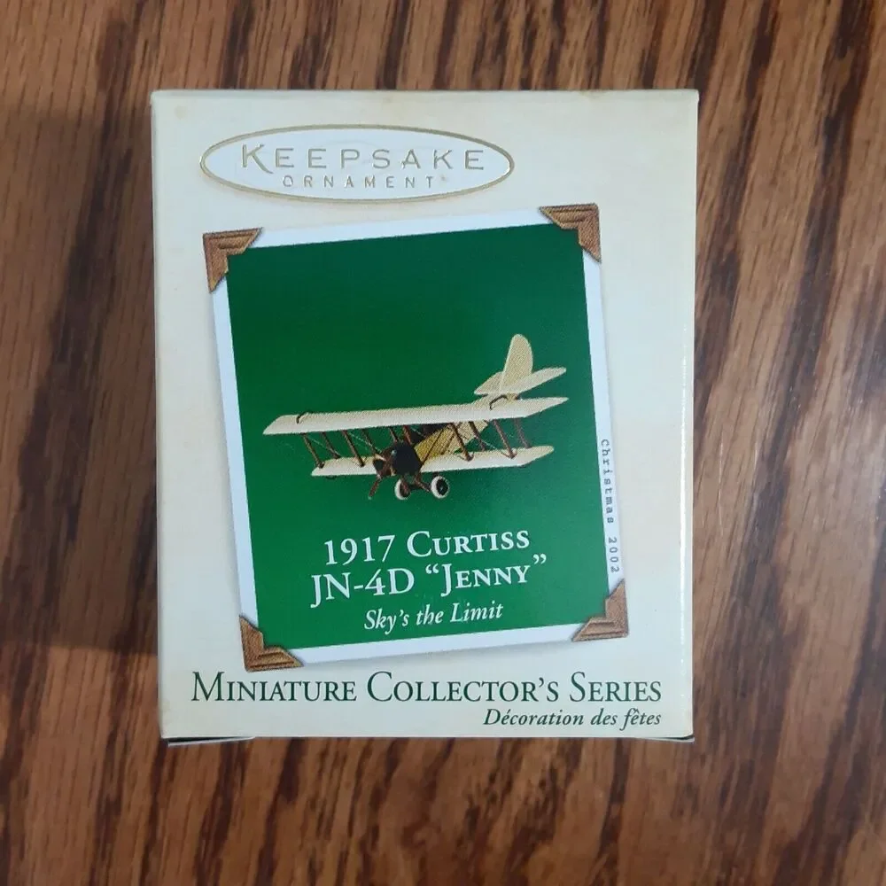 Vtg Hallmark Keepsake Lot Of 6 Tractor Hopalong Cassidy Mini Corvette Plane